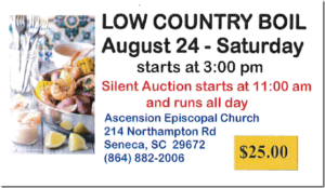 Ascension Low Country Boil @ Ascension Episcopal